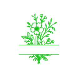 Outline Flower