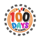 100 Days of School Embroidery Design, Instant Download