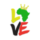 Africa Love Embroidery Design, Instant Download