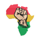 Africa Power Fist Embroidery Design, Black History Machine Embroidery Pattern, Instant Download