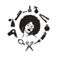 Afro Hairstylist Tools Embroidery Design, Instant Download