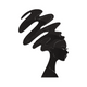 Afro Woman Silhouette Embroidery Design, Natural Hair Woman Machine Embroidery Pattern