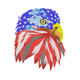 American Flag Eagle Head Embroidery Design, Instant Download