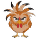 Angry Chicken Embroidery Design, Instant Download