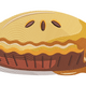 Apple Pie Embroidery Design, Instant Download