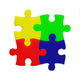 Autism Awareness Jigsaw Embroidery Design, Instant Download