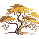 Autumn Tree Embroidery Design, Fall Season Machine Embroidery, Instant Download