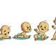 Baby Milestone Embroidery Design, Nursery Machine Embroidery Pattern, Instant Download