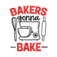 Bakers Gonna Bake Embroidery Design, Instant Download