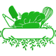 Baking Tools Floral Rolling Pin Embroidery Design, Instant Download