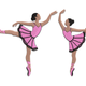 Ballet Dancers Embroidery Design, Dance Pattern, Instant Download