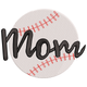 Baseball Mom Embroidery Design V2, Instant Download