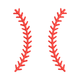 Baseball Stitch Outline Embroidery Design, Sports Pattern