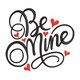 Be Mine Valentine Embroidery Design, Instant Download