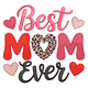 Beautiful Best MoM Ever Embroidery Design, Mother's Day Pattern, Instant Download