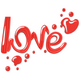 Beautiful Love Embroidery Design, Instant Download