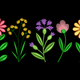Beautiful Wildflower Embroidery Design, Machine Embroidery Pattern, Instant Download