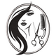 Beauty Salon Lady Face Embroidery Design, Instant Download