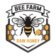 Bee Farm Raw Honey Embroidery Design, Machine Embroidery Pattern, Instant Download