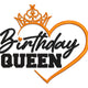 Birthday Queen Embroidery Design, Celebration Machine Embroidery Pattern, Instant Download