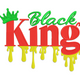 Black King Crown Drip Embroidery Design, Instant Download