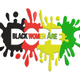 Black Women Are Dope Paint Splash Embroidery Design, Instant Download