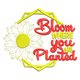 Bloom Where You Are Planted Sunflower Embroidery Design, Instant Download