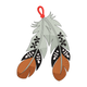 Boho Feather Ornament Embroidery Design, Machine Embroidery Pattern, Instant Download
