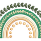 Boho Leaf Rainbow Embroidery Design V2, Instant Download