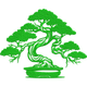 Bonsai Tree Embroidery Design, Instant Download