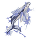 Breaching Whale Embroidery Design, Instant Download