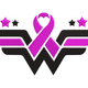 Breast Cancer Ribbon Wings Embroidery Design, Instant Download