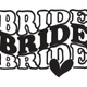 Bride Word Art Embroidery Design, Instant Download