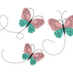Butterfly Flight Line Embroidery Design, Instant Download