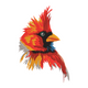 Cardinal Bird Embroidery Design V2, Instant Download