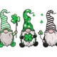 Celebrate St. Patrick's Day Gnome Embroidery Design, Instant Download