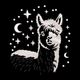 Celestial Alpaca Embroidery Design, Machine Embroidery Pattern, Instant Download