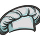 Chef Hat Embroidery Design, Instant Download