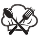 Chef Hat Kitchen Embroidery Design, Cooking Machine Embroidery Pattern, Instant Download