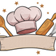 Chef Hat with Kitchen Tools Embroidery Design, Instant Download
