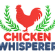 Chicken Whisperer Embroidery Design, Machine Embroidery Pattern, Instant Download