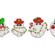 Christmas Ghost Embroidery Design, Christmas Pattern, Instant Download