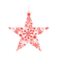 Christmas Star Ornament Embroidery Design, Instant Download