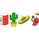 Cinco de Mayo Mini Icons Embroidery Design, Instant Download