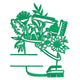 Cleaning Supplies Floral Bucket Embroidery Design, Instant Download