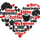 Coffee Break Heart Embroidery Design, Coffee Lover, Instant Download