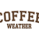 Coffee Weather Embroidery Design, Machine Embroidery Pattern, Instant Download