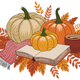 Cozy Autumn Pumpkins Embroidery Design, Fall Pumpkin Machine Embroidery Pattern, Instant Download