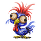 Crazy Chicken Embroidery Design, Farm Animal Machine Embroidery Pattern, Instant Download