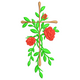 Cross with Roses Embroidery Design, Instant Download